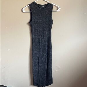 Streetwear Society Charcoal Sleeveless Maxi Dress 5/$50